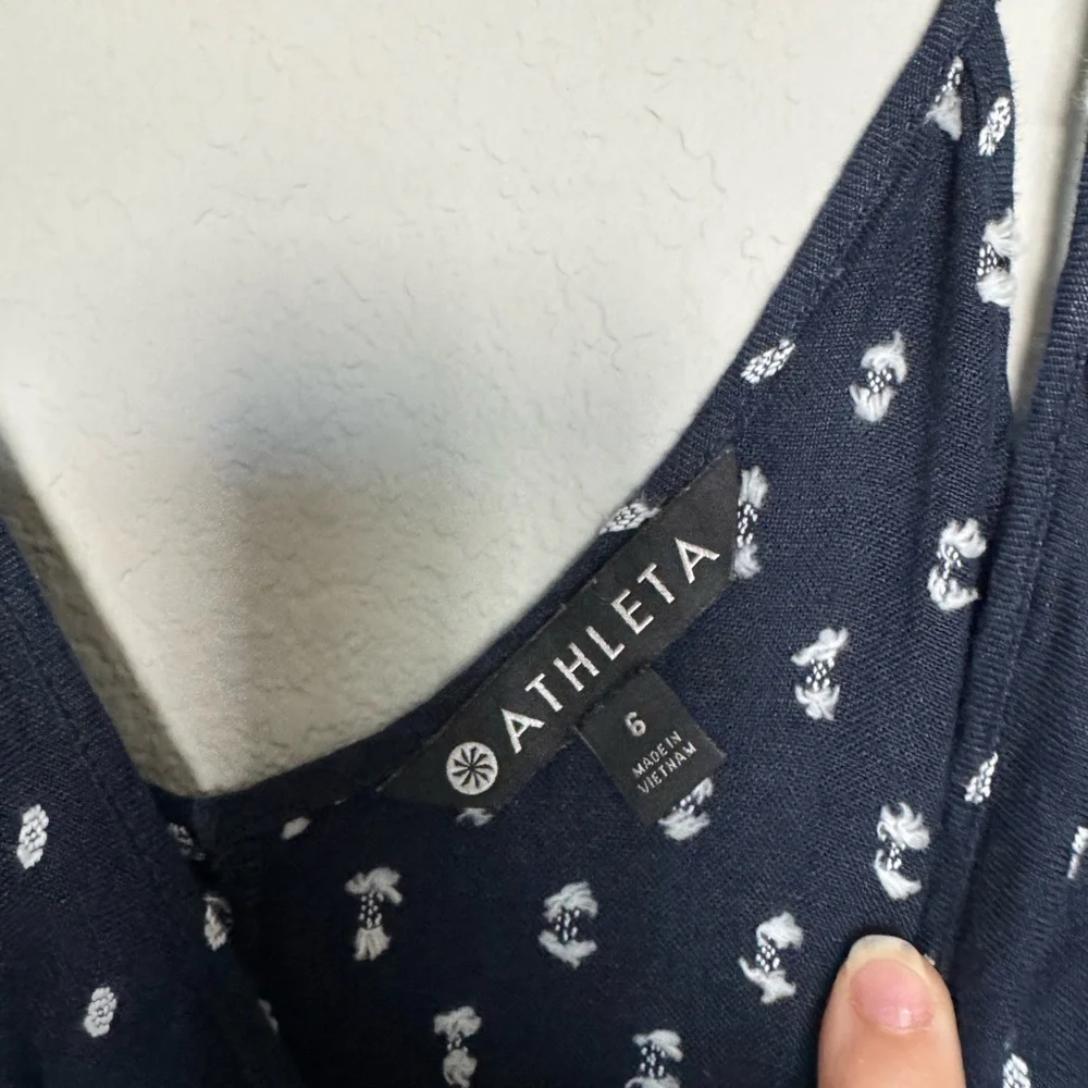 Athleta La Paz Romper - Size 6 - Picture 5 of 5